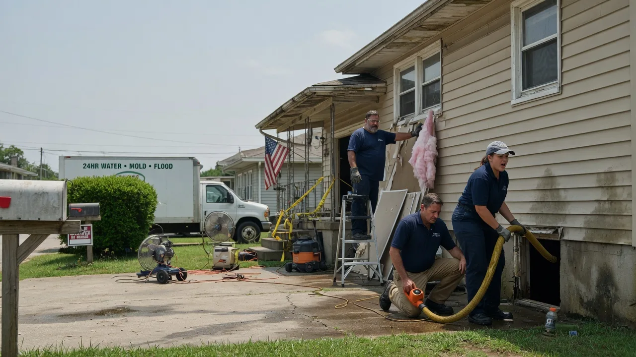 Water Damage Repair in Marquette, KS near me